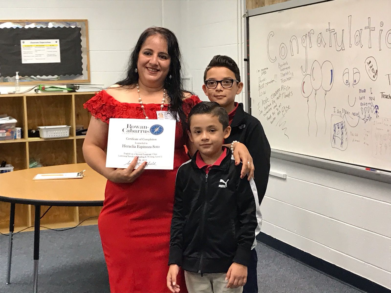 Fred L. Wilson parent graduation